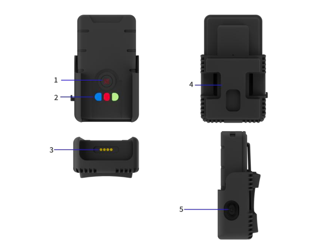 防爆雙頻RTK北斗+UWB+藍(lán)牙智能定位終端